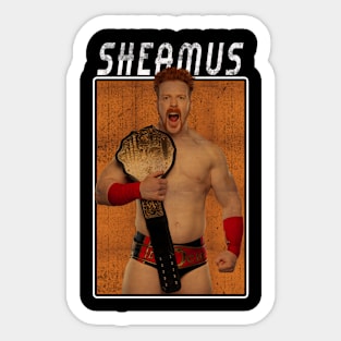 Vintage Wwe Sheamus Sticker